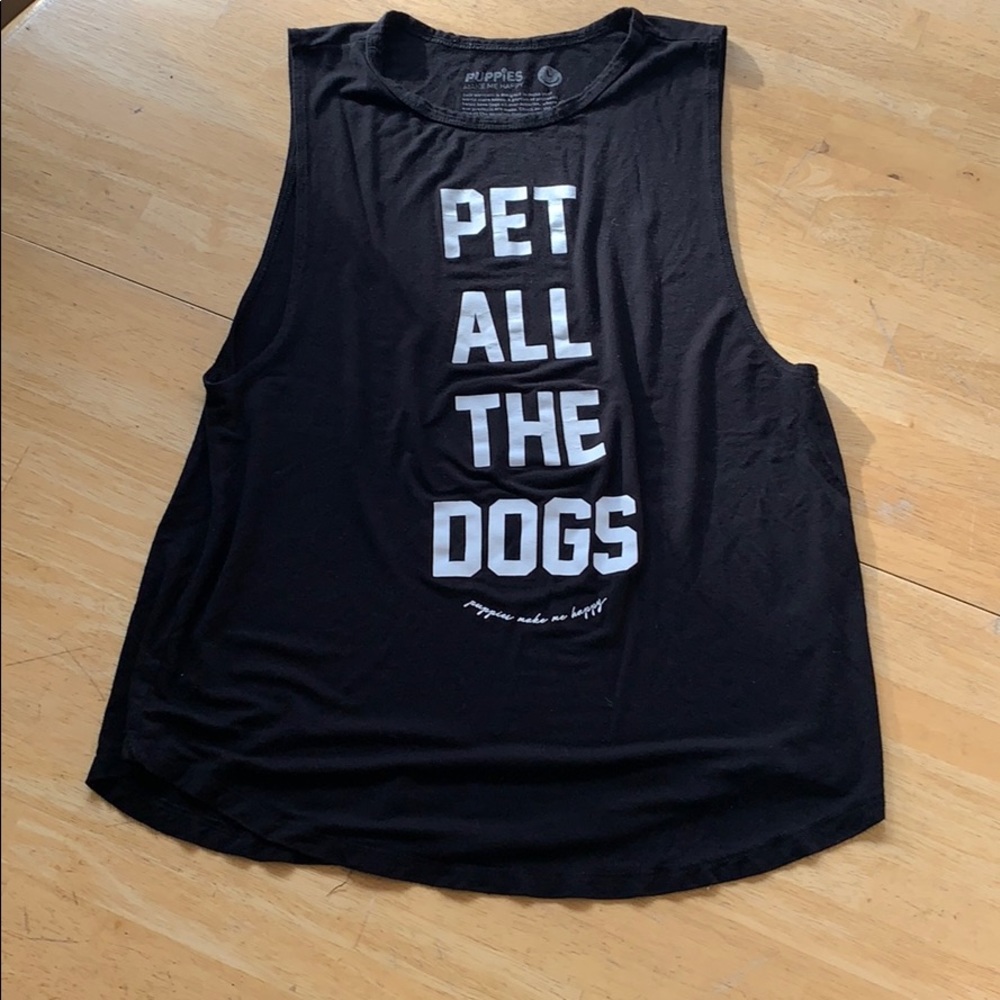 Black Sleeveless Top